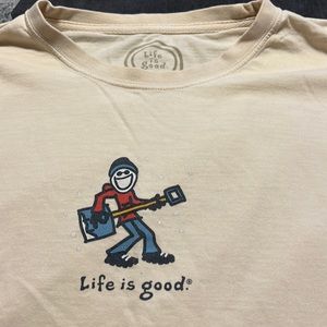 Life is good long sleeve T-shirt